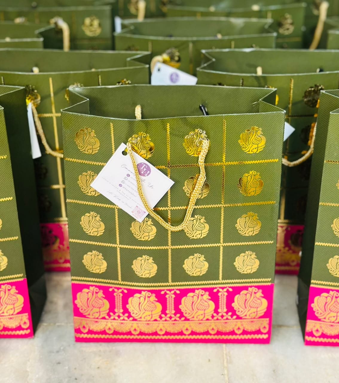Annapakshi Gold Foil Bag — Assorted