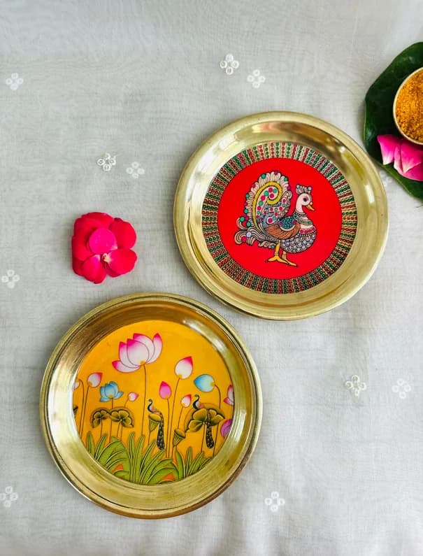 Metal Gold Tray