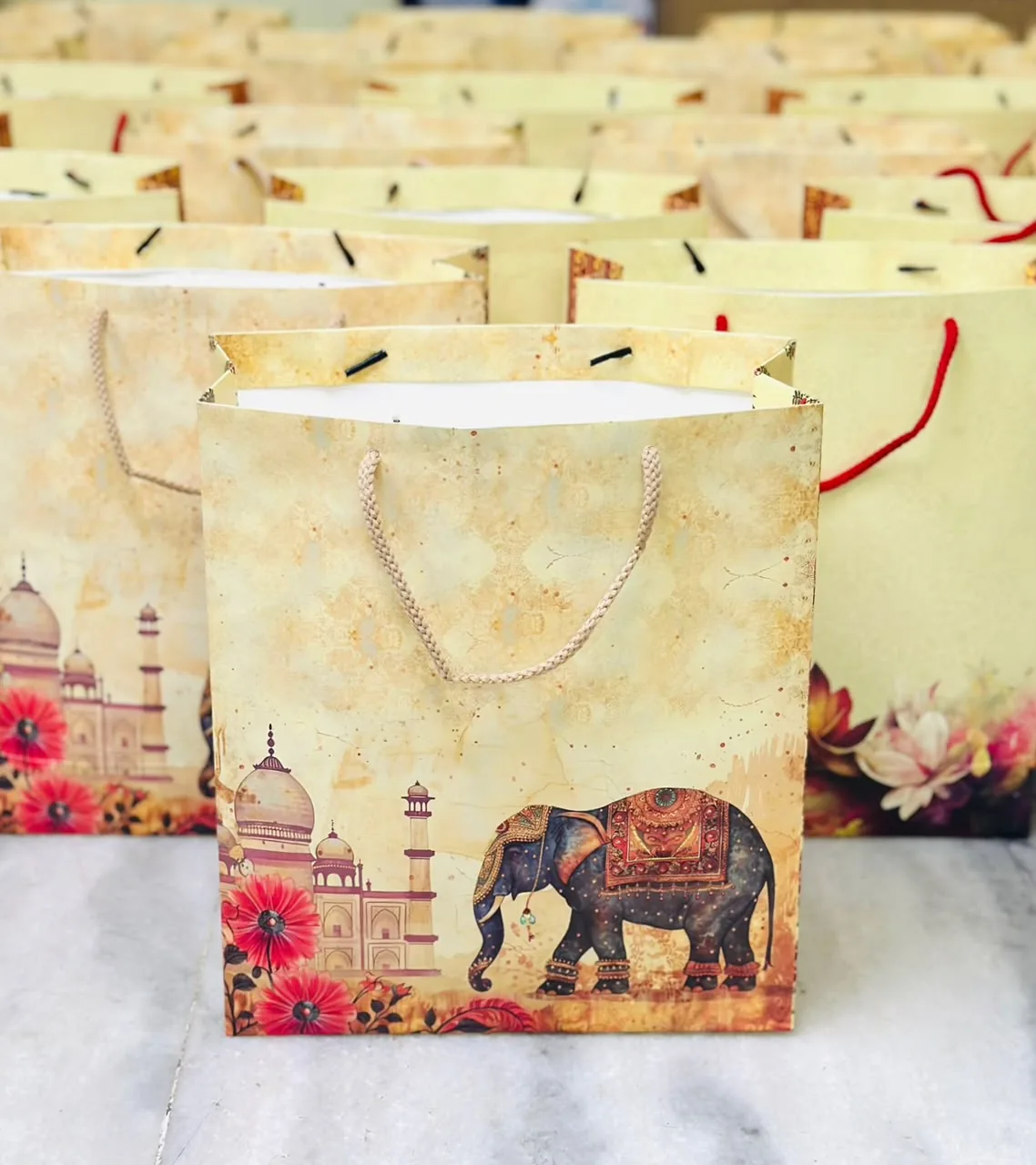 Printed Paper Bag — Elephant — image 1