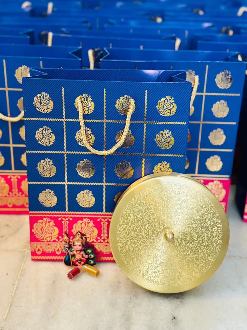 Brass Spice Box & Foil Bags