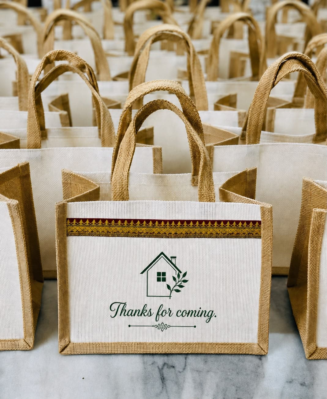 Custom Design Jute Bag