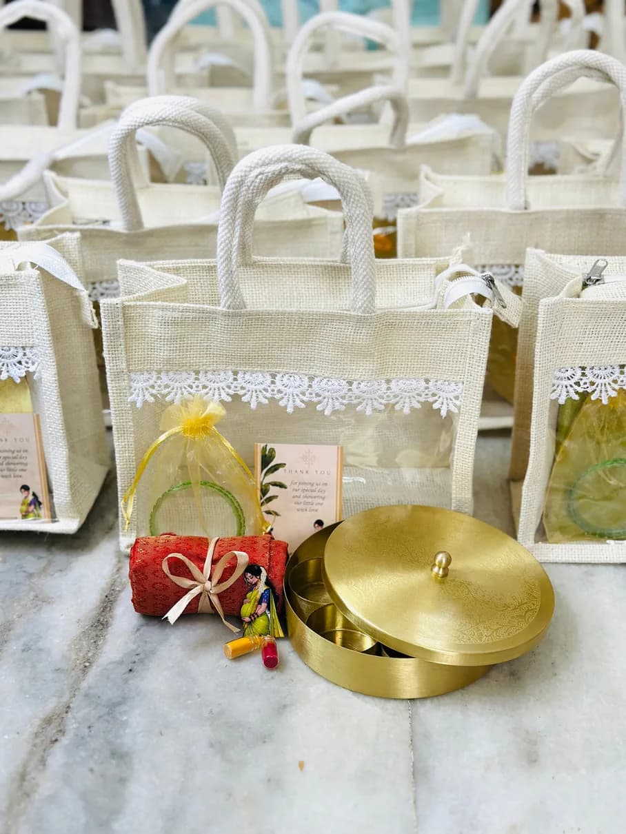 Baby Shower Combo — Brass Spice Box