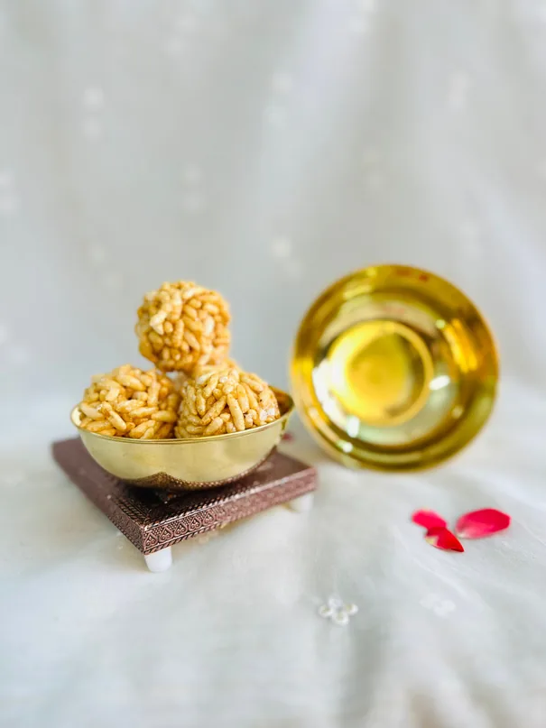 Brass Prasad Bowl — image 1