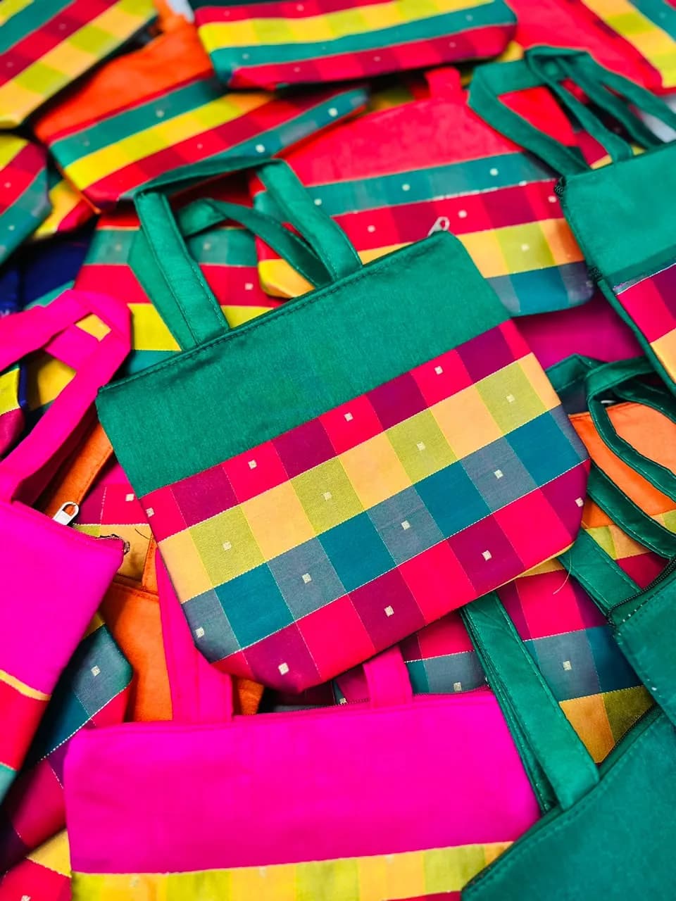 Paalum Pazhamum Silk Bag — image 1